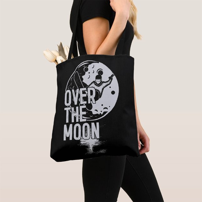 Tote Bag Au-Dessus De La Lune (Créateur téléchargé)