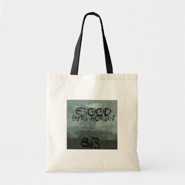 Tote Bag au revoir les chevaux (Devant)