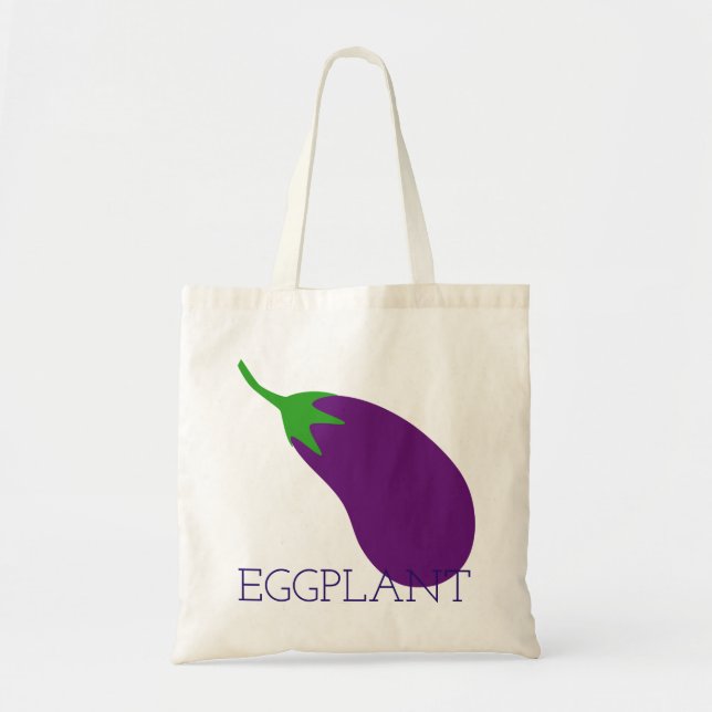 Tote Bag Aubergine parfaite (Devant)