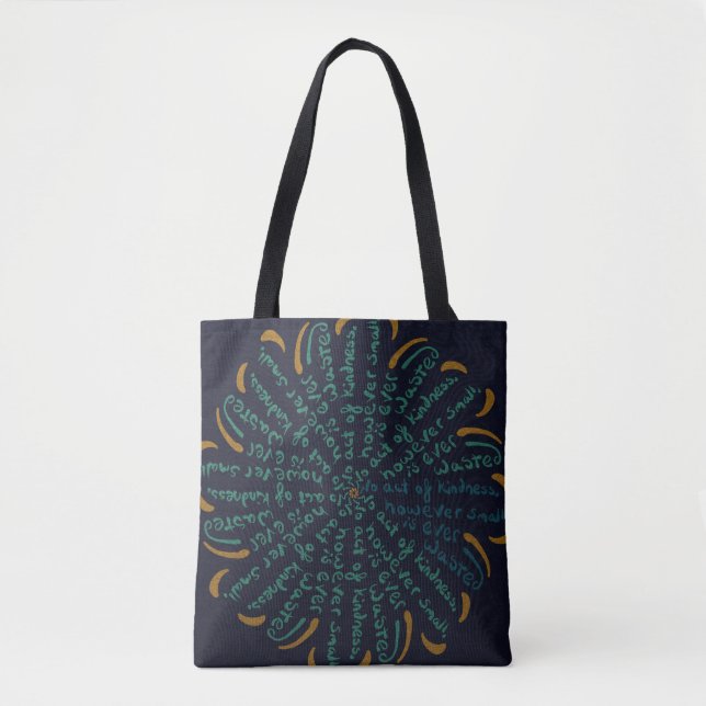 Tote Bag Aucun Acte De Gentillesse Cependant Petit N'Est Ja (Devant)