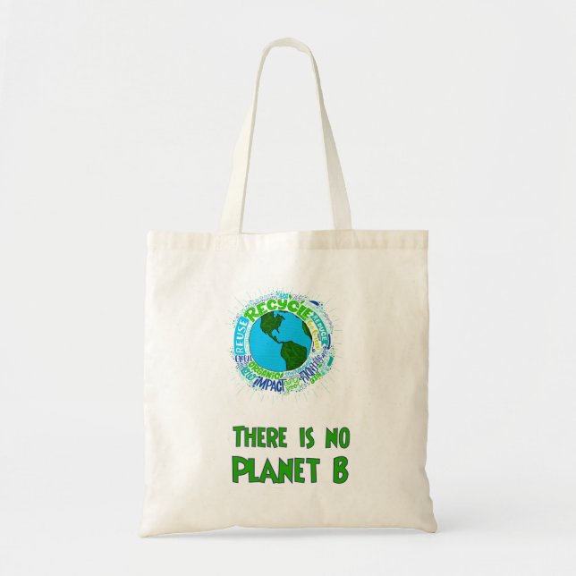 Tote Bag aucune planète B (Devant)