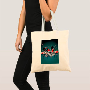 Tote Bag Audio haut-parleurs musicaux
