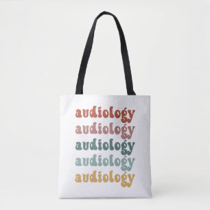 Tote Bag Audiologie Docteur en audiologie Audiologiste Re