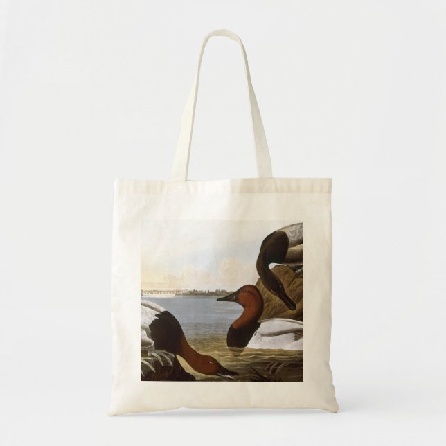 Tote Bag Audubon : Canvasback (Devant)