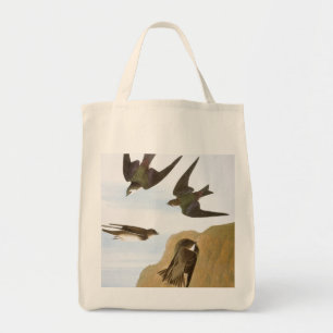 Tote Bag Audubon : Hirondelles