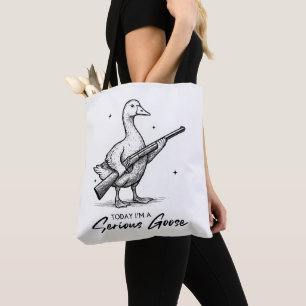 Tote Bag Aujourd'hui, je suis une grande oie amoureuse avec
