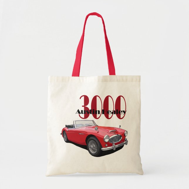 Tote Bag Austin Healey 3000 (Devant)