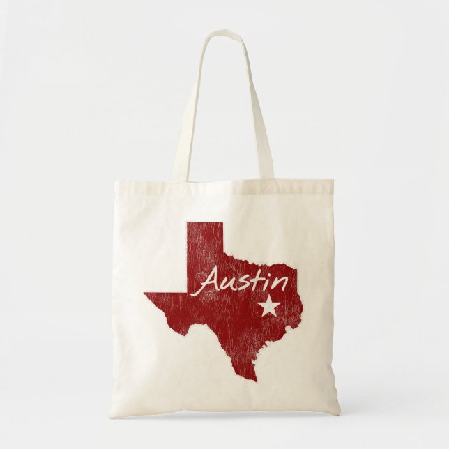 Tote Bag Austin Texas State Star (Devant)