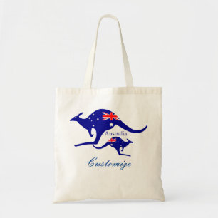 Tote Bag Australie : Drapeau Kangaroo Thunder_Cove