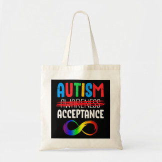 Tote Bag Autism Shirt In avril Wear Red Instead Autism-Acce