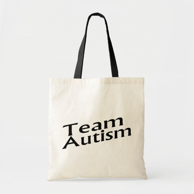 Tote Bag Autisme d'équipe (Devant)