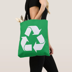 Tote Bag Autocollant de recyclage