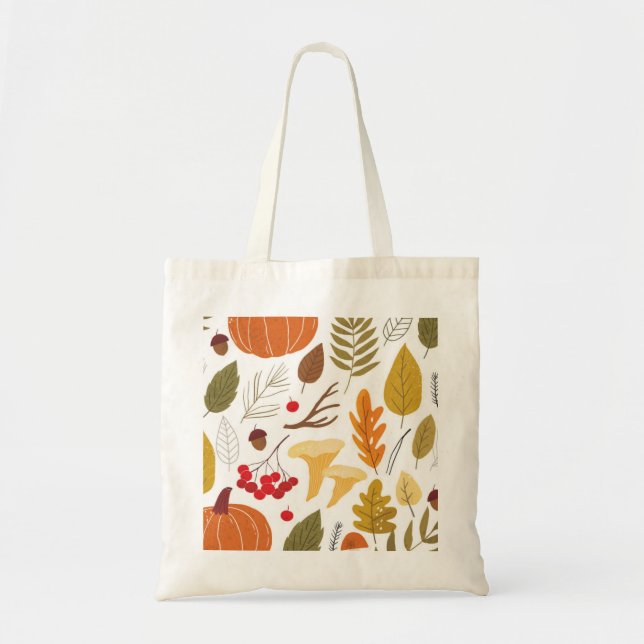 Tote Bag Automne Harvest esthétique (Devant)