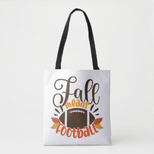 Tote Bag Automne signifie football