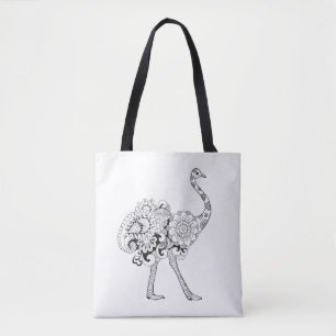 Tote Bag Autruche inspirée 2