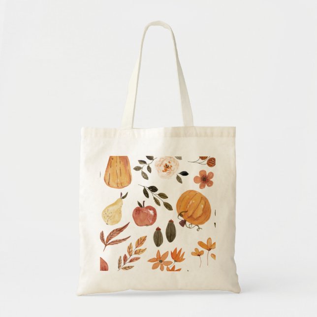 Tote Bag Autumn Orchard esthétique (Devant)