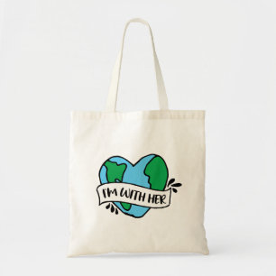 Tote Bag Avec Son Icône Écoamicale Happy Earth Clipart Ecof