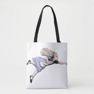 Tote Bag Aventure de Alice au pays des merveilles volante T