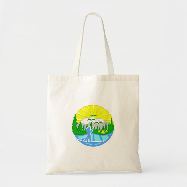 Tote Bag Aventure de panneau de palette (Devant)