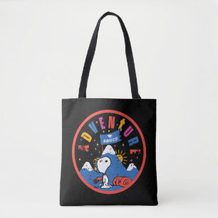 Tote Bag Aventure Snoopy attend design Montée à la remise d
