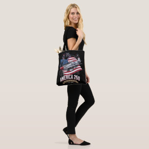 Tote Bag Avion du 250e anniversaire de l'Amérique