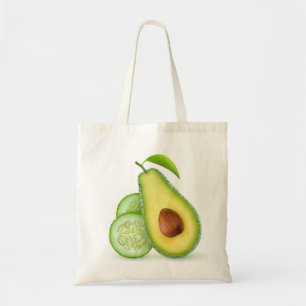 Tote Bag Avocado et concombre