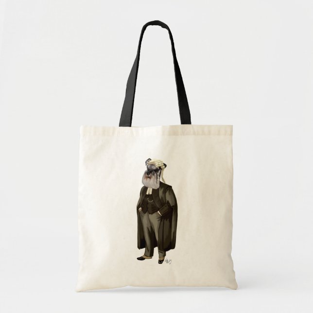 Tote Bag Avocat Schnauzer (Devant)