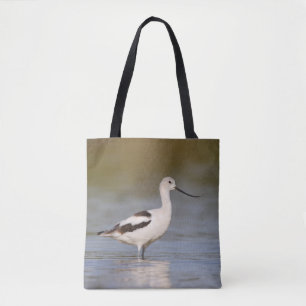 Tote Bag Avocet américain blanc