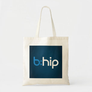 Tote Bag b : budget fourre-tout - arrière - plan bleu de