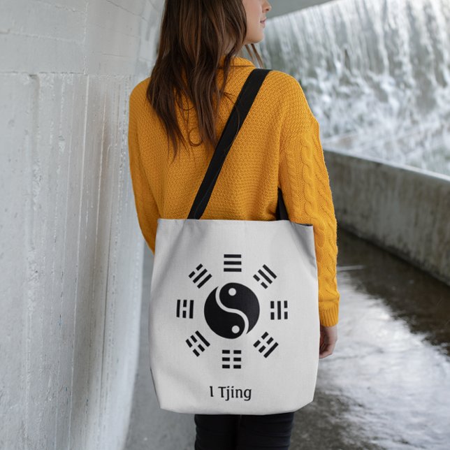 Tote Bag Ba Gua, huit trigrammes, Yin yang personnalisable (Créateur téléchargé)