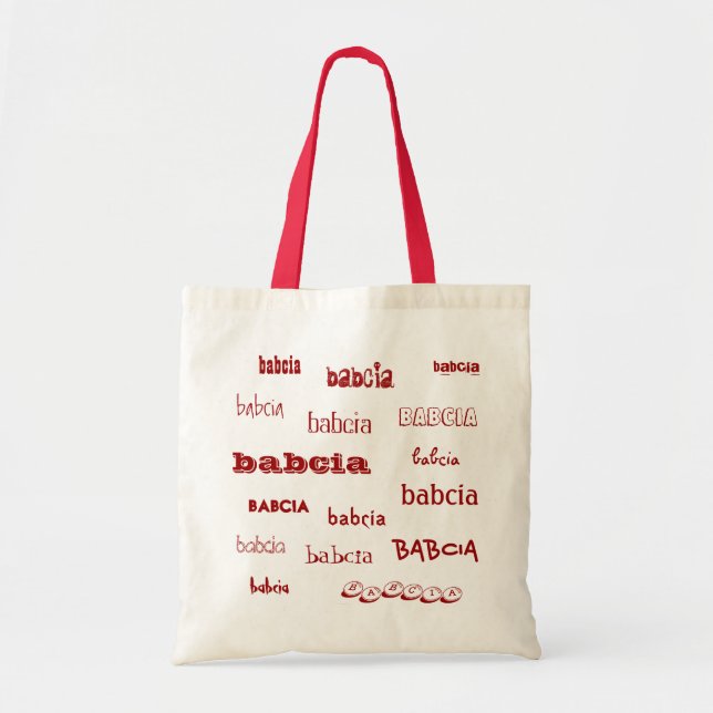 Tote Bag babcia (Devant)