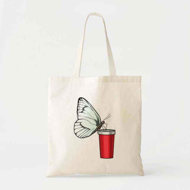 Tote Bag Babfly Drinking (Devant)