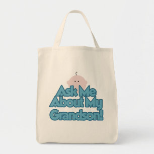 Tote Bag Baby Boy Demandez à propos de My Grandson Tshirts 