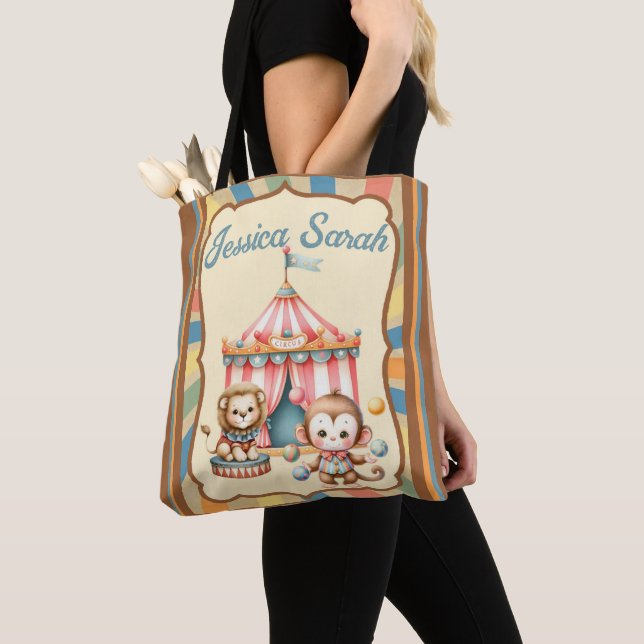 Tote Bag Baby Circus (De près)