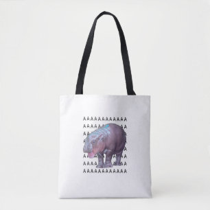 Tote Bag Baby Hippo Moo Deng Débardeur