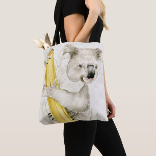 Tote Bag Baby Koala   Cute & Furry