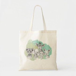 Tote Bag Baby Safari Animaux