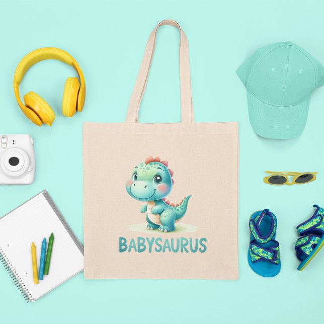 Tote Bag Babysaurus personnalisable (Créateur téléchargé)
