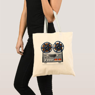 Tote Bag Bac à bande de bobine vintage