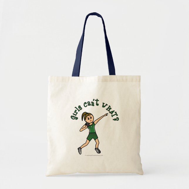 Tote Bag Bac vert clair (Devant)