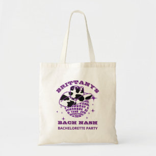 Tote Bag Bach Nash Disco Cowgirl Bachelorette Party