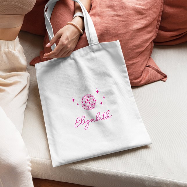 Tote Bag Bachelorette Disco Personnalisée (Créateur téléchargé)