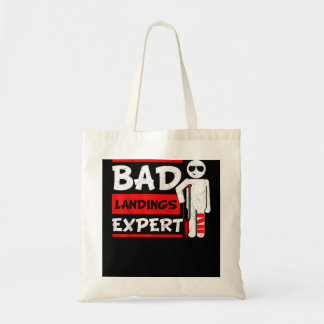 Tote Bag Bad Landings Expert Broken Bones Foot Blessure R