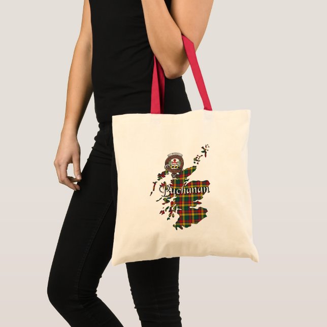 Tote Bag Badge de clan Buchanan Jumbo Fourre-tout (Devant (produit))
