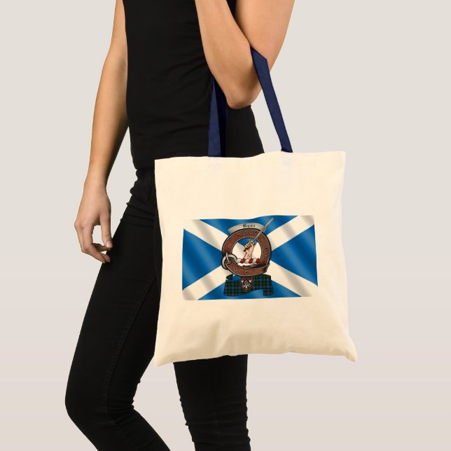 Tote Bag Badge de clan de canon Fourre-tout (Devant (produit))