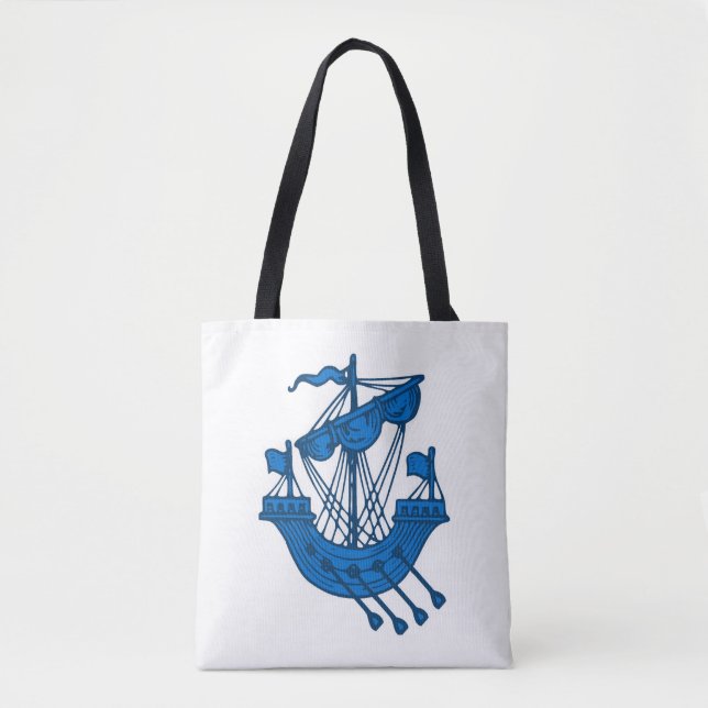 Tote Bag Badge de la baronnie d'Ildhafn Populace (Devant)