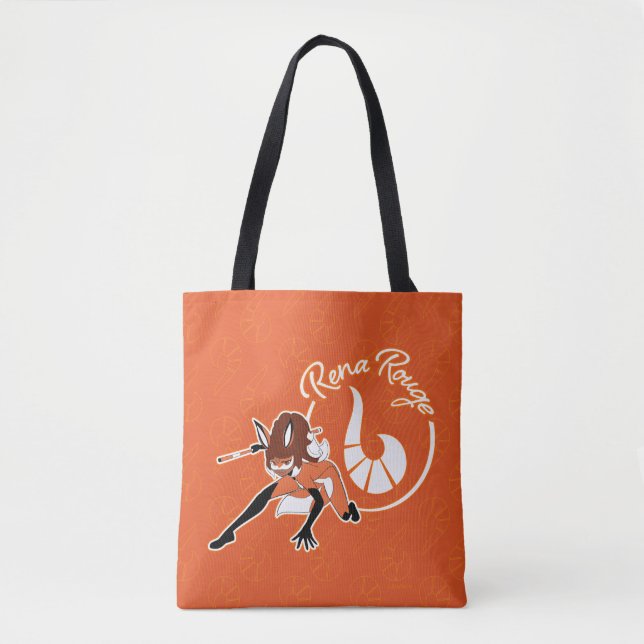 Tote Bag Badge Rena Rouge (Devant)