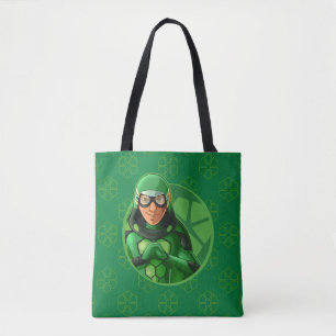 Tote Bag Badge vert Carapace
