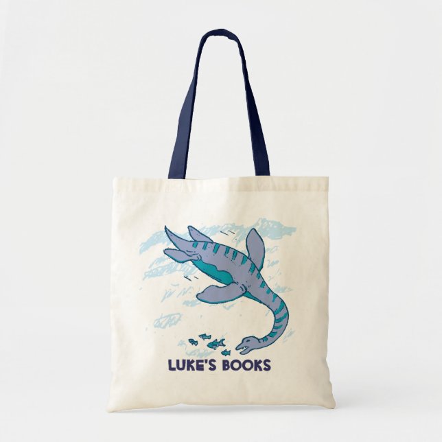Tote Bag badine la bibliothèque nommée fourre-tout (Devant)