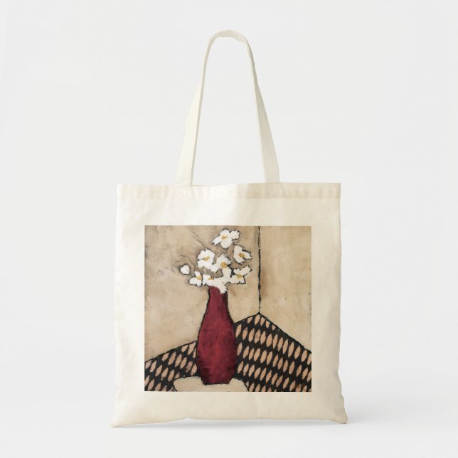 Tote Bag BAG05 Vase.tif rouge (Devant)
